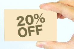 会員20%OFF